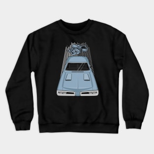 Dodge Coronet Super Bee 1970 - light blue Crewneck Sweatshirt